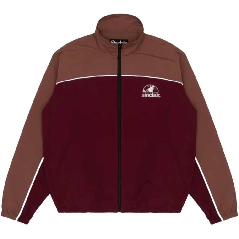 NWT Sinclair global nylon Jacket in burgundy